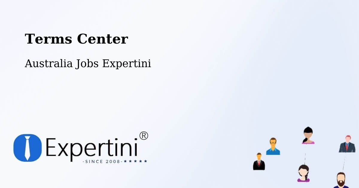Terms of Service – Williams - Australia Jobs Expertini